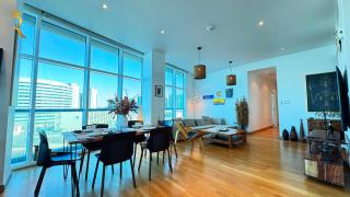 Oceanview 2BR Bliss in Al Raha - Pool & Balcony Near Al Raha Beach - Abu Dhabi - 3