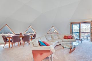 Geodesic Dome House 18 Acres on Baraboo River! - Baraboo - 8