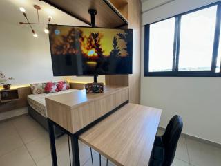 APTO TESLA Novo,com Piscina e Ar condicionado - São Carlos - 5