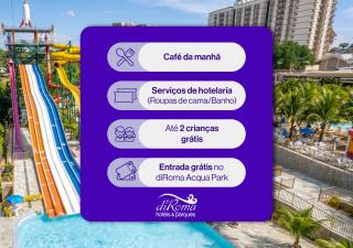 Lacqua diRoma IV Incluso o acesso ao Acqua park todos os dias, exceto no dia do check-out - Caldas Novas - 0
