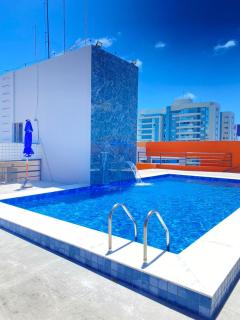 Vista incrível com restaurante, academia, garagem, wi-fi - Maceió - 7
