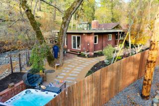 Sonoma Creek Haven Hot Tub Firepit Creekside Views Near Kenwood Wineries - Kenwood - 6