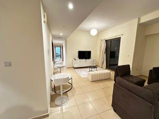 Spacious bedroom with easy access to the tram and beach, located near JBR Walk - 4