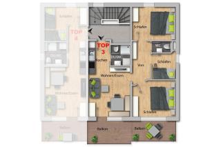 Ferienwohnung Königsleiten 121b - Top 3 - Königsleiten - 8