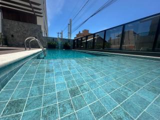 Mirante do Oceano hospedaria à 70 metros da praia, com piscina aquecida, sala de jogos, academia e espaço kids!! - 0
