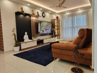 Charming 3BHK 100 Mbps- 19th Floor for Family - Bangalore - 0