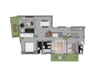 Elegante 3BR, 500MB WiFi en Palermo ideal Familias - Buenos Aires - 1