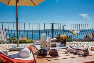 Mediterranes Apartment mit Meerblick, Privatpool, BBQ, Garage, Waschmaschine - Crikvenica - 4