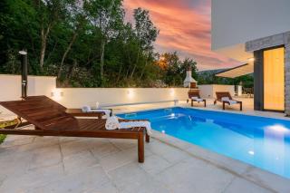Traumhaftes Ferienhaus mit Privatpool, BBQ, klimatisierten Schlafzimmern, Aussendusche, Waschmaschine - Grižane - 6