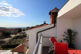 Charmante Dachgeschosswohnung mit Meerblick und Blick auf die Altstadt von Porec - Poreč - 9