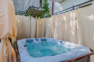 Beeindruckendes Apartment mit Whirlpool, Lounge-Liegen, Meerblick, Grill - Dramalj - 3