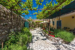 Mediterranes Ferienhaus mit Meerblick, Aussendusche, Liegen, Grill, Waschmaschine - Haustiere erlaubt - Grižane - 6