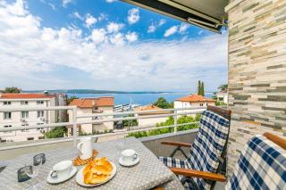 Charmantes Apartment 100 Meter zum Sandstrand mit Meerblick, Garagenstellplatz, Waschmaschine - 0