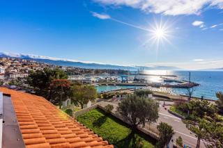 Atemberaubendes Studio direkt am Meer mit privatem Balkon, Grill, Meerblick - Novi Vinodolski - 6