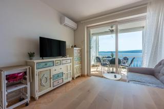 Traumhaftes Apartment direkt am Meer mit privatem Balkon, Meerblick, Waschmaschine, Klima - 2