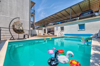 Renoviertes Apartment nur 150 Meter zum Strand mit Jacuzzi, Meerblick, Pool, Billardtisch - Dramalj - 7