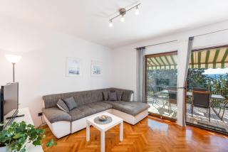 Bezauberndes Apartment nur 150 Meter zum Strand mit Meerblick, Grill, WiFi - 5