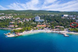 Einzigartiges Apartment nur 20 Meter zum Strand mit privater Terrasse, Grill - hundefreundlich - Crikvenica - 5