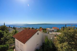 Komfortables Apartment nur 500 Meter zum Strand mit Meerblick, Waschmaschine, Parkplatz - Dramalj - 8