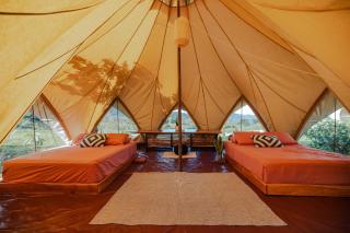 Eco Luxe Glamping Tent - 2 Queen Beds at Holos - Barú - 8