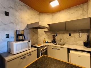 Lindo APT Vista Mar Completo com Piscina no Rooftop do EDF, Próximo ao Porto da Barra - 4