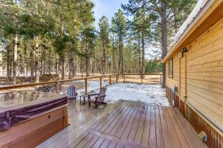 Hot Tub and Fireplace Cozy Angel Fire A-Frame Cabin - Angel Fire - 8