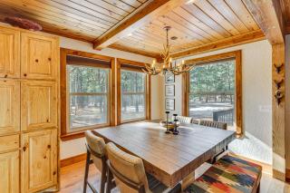 Hot Tub and Fireplace Cozy Angel Fire A-Frame Cabin - 5