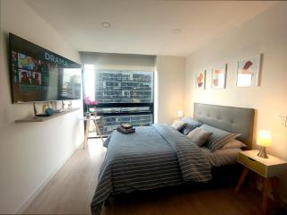 AH/Loft con Alexa, Parking, Coworking, Usaquén - 7