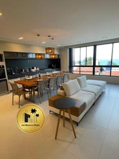 Melhores Flats - Espetacular, com vista para o mar - Cabedelo - 0