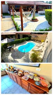 Pousada das Saíras - Piscina - Acadêmia - Sala de Jogos - PlayGround - Wi-Fi - Recepção 24h - Próximo ao centro - Parati - 0