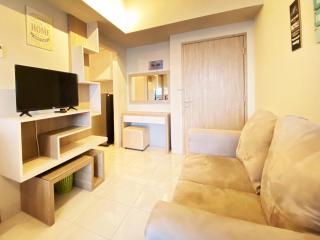 Relaxing 1BR at Apartment at Newton Residence Bandung By Travelio - Bandung - 6