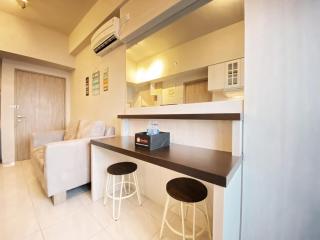 Relaxing 1BR at Apartment at Newton Residence Bandung By Travelio - Bandung - 2