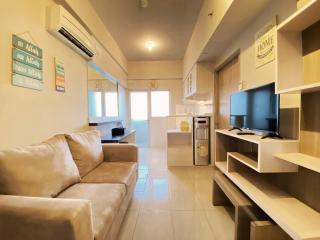 Relaxing 1BR at Apartment at Newton Residence Bandung By Travelio - Bandung - 5