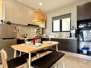 CG02 Amberside JB City View 3BR3B 10pax Top Floor - Johor Bahru - 8