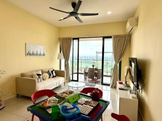 CG02 Amberside JB City View 3BR3B 10pax Top Floor - Johor Bahru - 9
