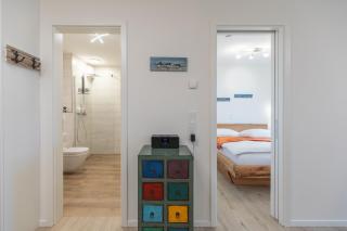Ferienwohnung "Halligstork" direkt am Nordseedeich mit Blick auf den See - Nordstrand - 2