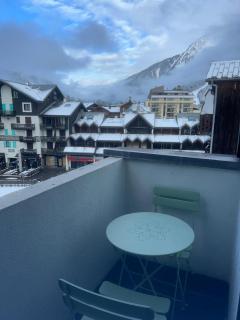 Le Triolet - Centre-ville - Balcon avec vue - Chamonix - 6