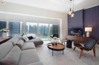 Breathtaking Marina View 2BR Suite at Damac Heights - Ahlan HH - 6
