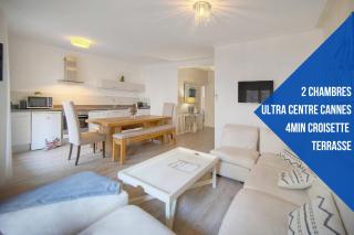 Moli - 3Pièces - 4Min Mer - Luxe - VCA - Cannes - 0