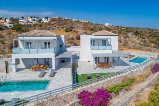 Gianna's Panoramic Seaview Twin Villas with pools - Epáno Kefalás - 0