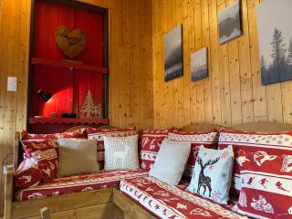 L'Orpin Givré - Chalet Caucalide avec grande terrasse, cheminée et sauna - 0