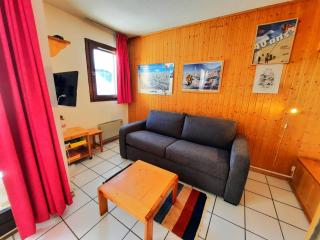 Studio cabine 4 pers, balcon, proximité télécabine, Preyerand - FR-1-452-320 - Les Menuires - 7