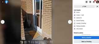 Bedroom with double bed - 1