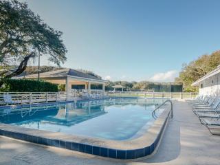 Tropical Oasis Steps from Car-Free Beach! Sea Woods Condo 114 - New Smyrna Beach - 1