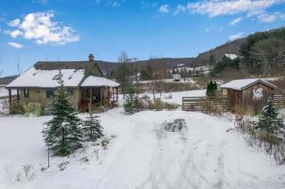 Rustic Cabin Wood Fireplace & Large Deck - 1