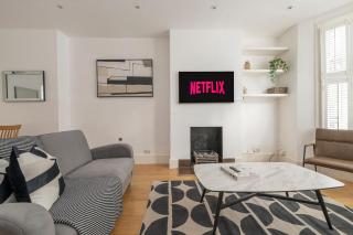 Fulham Spacious & Luxe House with Parking & Garden - Londra - 7