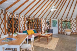 Byron Bay Hinterland Eco-Retreat Ivory Yurt - Eureka - 1
