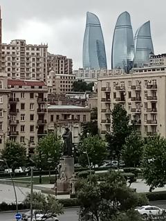 Двухкомнатная, просторная квартира в центре города Баку - Baku - 8