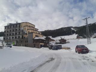 Studio cabine 4 couchages vue sur les pistes - Puyvalador - 8