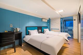Dequan Luxury Hotel chaoyang high speedtrain of China Branch Coffee, fruits, snacks, a gym and a laundry room are provided for free in the lobby - Pechino - 1